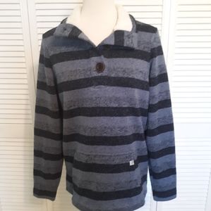 Avalanche sherpa sweater top sz medium *E